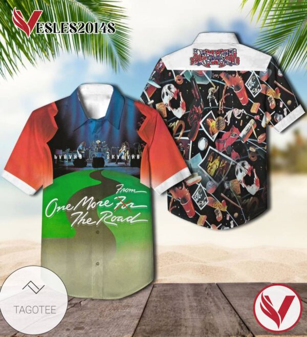 Lynyrd Skynyrd One More From The Road Album Cover Hawaiian Shirt, Best Gift For Music Lovers Vesles2014S