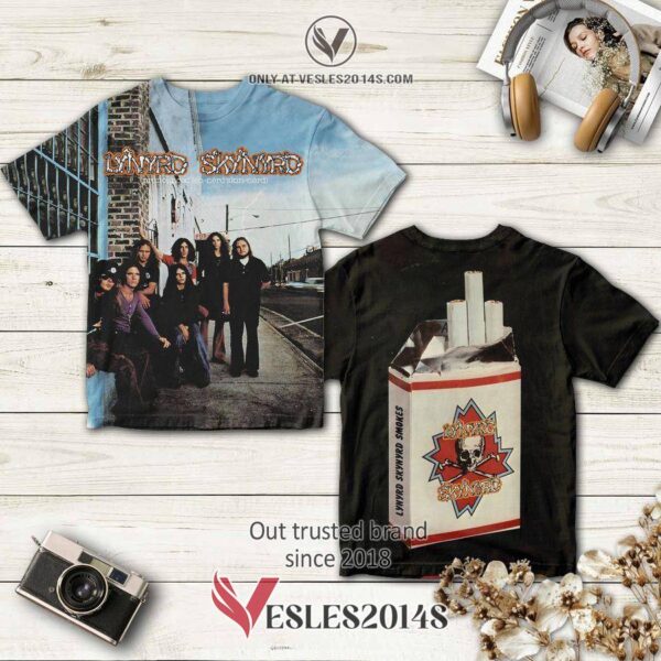 Lynyrd Skynyrd Pronounced Album Black 3D Shirt, Perfect Gifts For Music Lovers - Vesles2014S