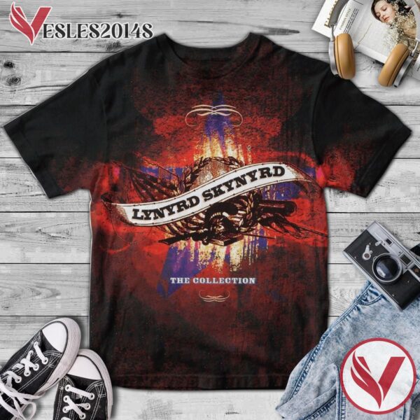 Lynyrd Skynyrd The Collection Album Cover Shirt, Perfect Gifts For Music Lovers - Vesles2014S