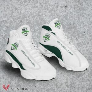 MKS FunFloor Lublin Handball Logo Air Jordan 13 Shoes, Best Sneaker Gifts For Fans - Vesles2014s