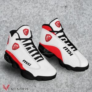 MSI Logo Air Jordan 13 Shoes, Best Sneaker Gifts For Fans - Vesles2014s 1