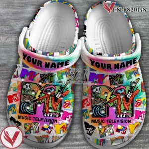MTV Music Crocs Crocband Clogs Shoes, Unique Gifts For Fans Style 3 - Vesles2014S 2
