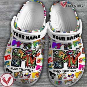 MTV Music Crocs Crocband Clogs Shoes, Unique Gifts For Fans Style 5 - Vesles2014S 2