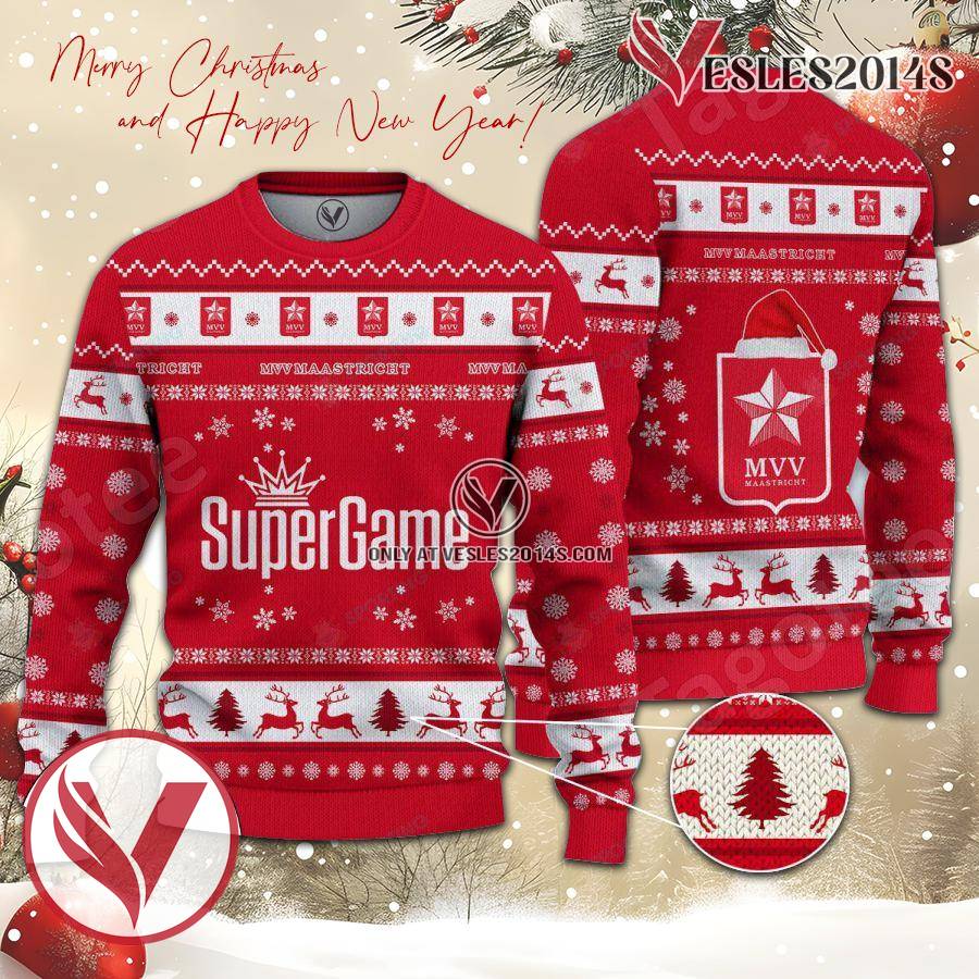 MVV Maastricht Sport Ugly Christmas Sweater, Unique Gifts For Fans - Vesles2014aS 1