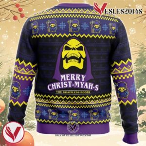 MYAH-rry Christ-MYAHs He-Man Ugly Christmas Sweater, Unique Christmas Gift For Fans - Vesles2014S 1