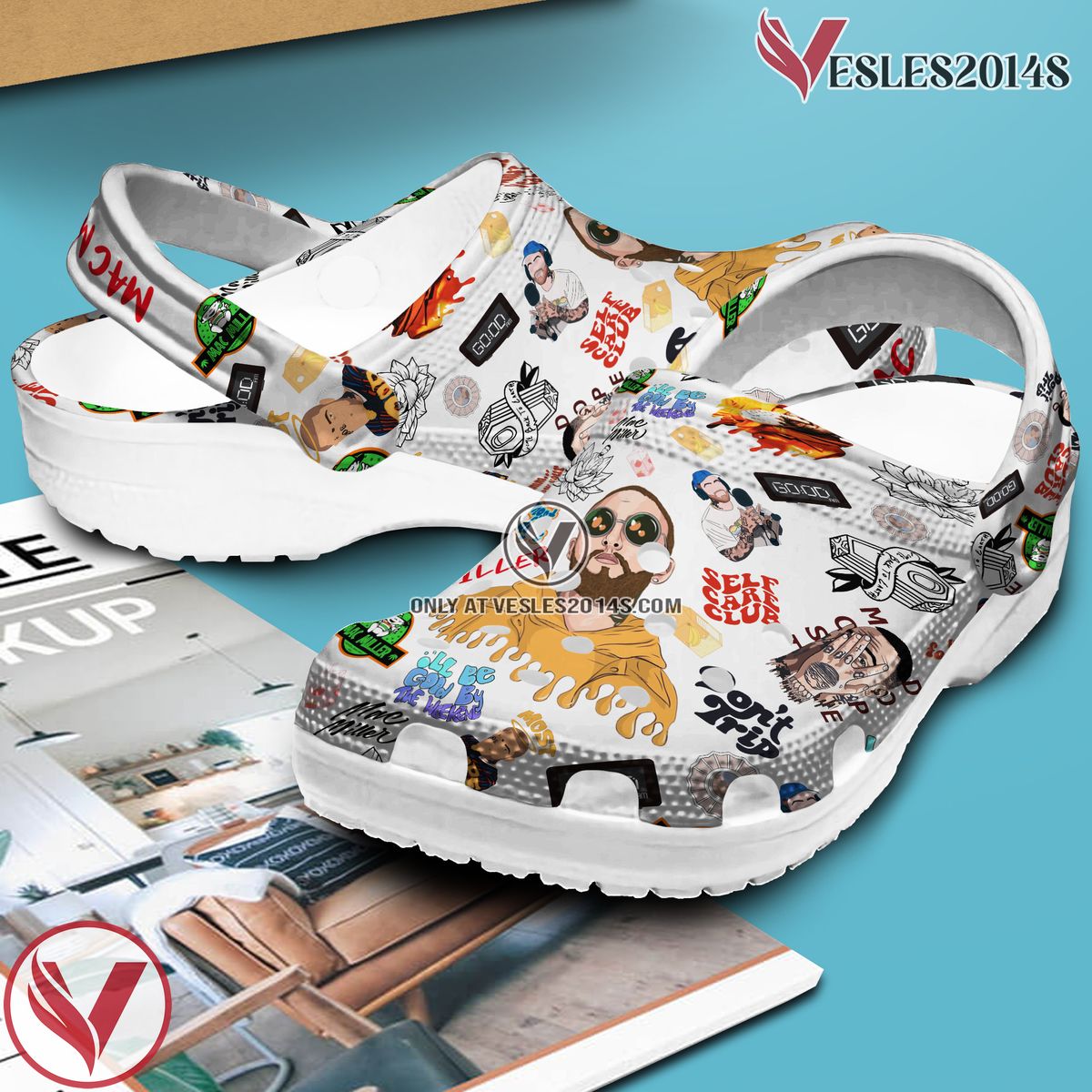 Mac Miller Music Crocs Crocband Clogs Shoes, Unique Gifts For Fans Style 2 - Vesles2014S 2