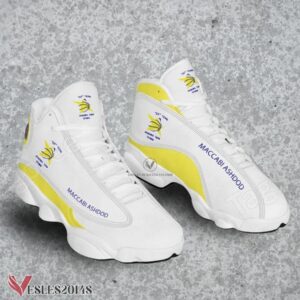 Maccabi Ashdod Women Basketball Air Jordan 13 Shoes, Best Sneaker Gifts For Fans - Vesles2014s