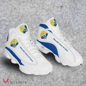 Maccabi Umm Al Fahm Logo Club Air Jordan 13 Shoes, Best Sneaker Gifts For Fans - Vesles2014s 1