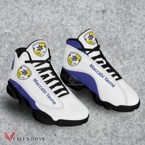 Maccabi Yavne Logo Club Air Jordan 13 Shoes, Best Sneaker Gifts For Fans - Vesles2014s