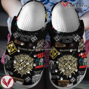 Machine Head Music Crocs Crocband Clogs Shoes, Unique Gifts For Fans Style 2 - Vesles2014S