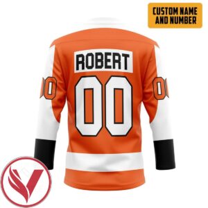 Mac's Big Break Philadelphia Flyers Custom Name Custom Number Hockey Jersey, Trending Gifts For Fans - Vesles2014s 1