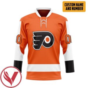 Mac's Big Break Philadelphia Flyers Custom Name Custom Number Hockey Jersey, Trending Gifts For Fans - Vesles2014s