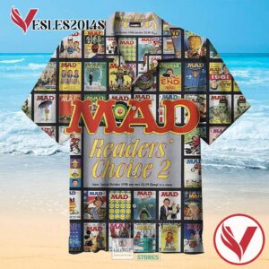 Mad Reader's Choice Casual Hawaiian Shirt, Best Gifts For Summer Vesles2014S 1