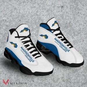 Madisonville Community College Logo Air Jordan 13 Shoes, Best Sneaker Gifts For Fans - Vesles2014s