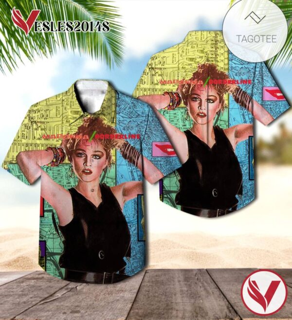 Madonna Borderline U.s. Remix Album Cover Hawaiian Shirt, Best Gift For Music Lovers Vesles2014S