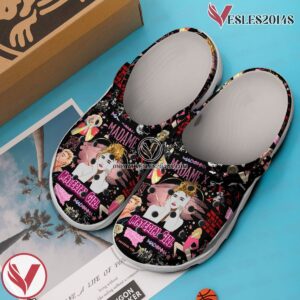 Madonna Material Girl Music Crocs Crocband Clogs Shoes, Unique Gifts For Fans Style 1 - Vesles2014S 3