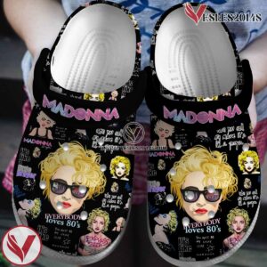 Madonna Music Crocs Crocband Clogs Shoes, Unique Gifts For Fans Style 10 - Vesles2014S
