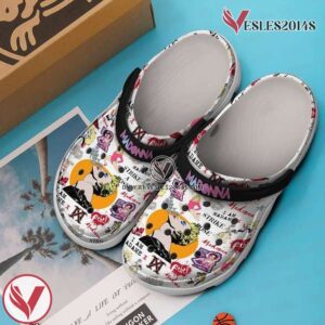 Madonna Music Crocs Crocband Clogs Shoes, Unique Gifts For Fans Style 3 - Vesles2014S 2