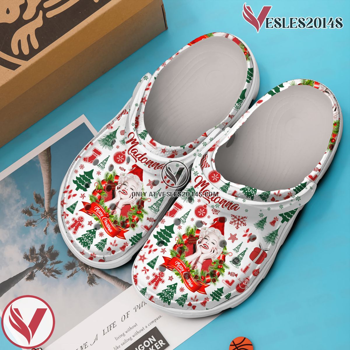 Madonna Music Crocs Crocband Clogs Shoes, Unique Gifts For Fans Style 4 - Vesles2014S 2