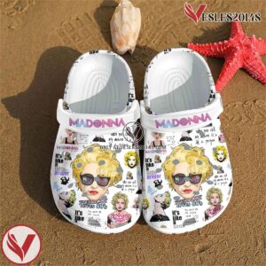 Madonna Music Crocs Crocband Clogs Shoes, Unique Gifts For Fans Style 5 - Vesles2014S 2
