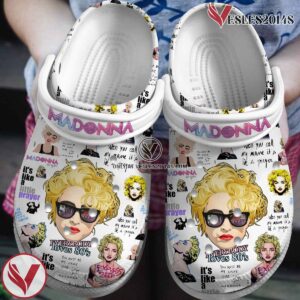 Madonna Music Crocs Crocband Clogs Shoes, Unique Gifts For Fans Style 5 - Vesles2014S