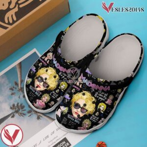 Madonna Music Crocs Crocband Clogs Shoes, Unique Gifts For Fans Style 6 - Vesles2014S 2