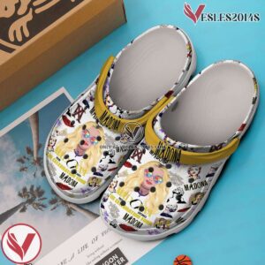 Madonna Music Crocs Crocband Clogs Shoes, Unique Gifts For Fans Style 7 - Vesles2014S 2