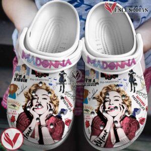 Madonna Singer Music Crocs Crocband Clogs Shoes, Unique Gifts For Fans Style 3 - Vesles2014S 2