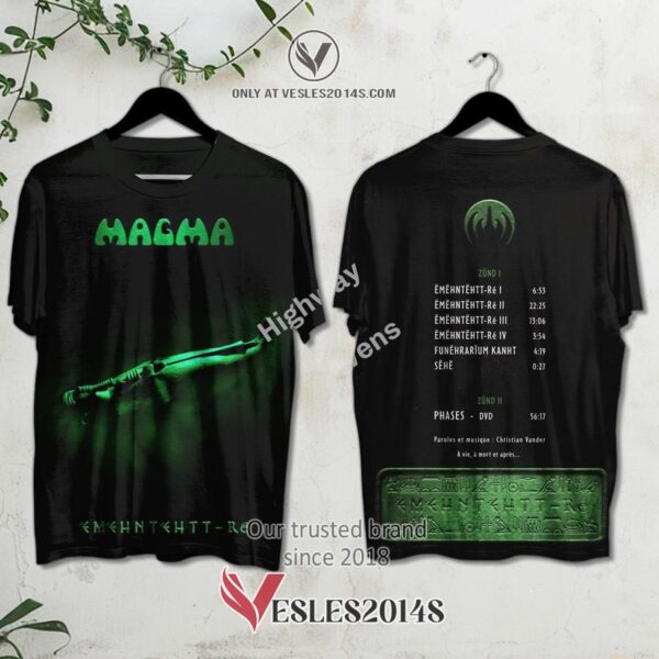Magma Emehntehtt-Re Album 3D Shirt, Unique Gifts For Music Lovers - Vesles2014S