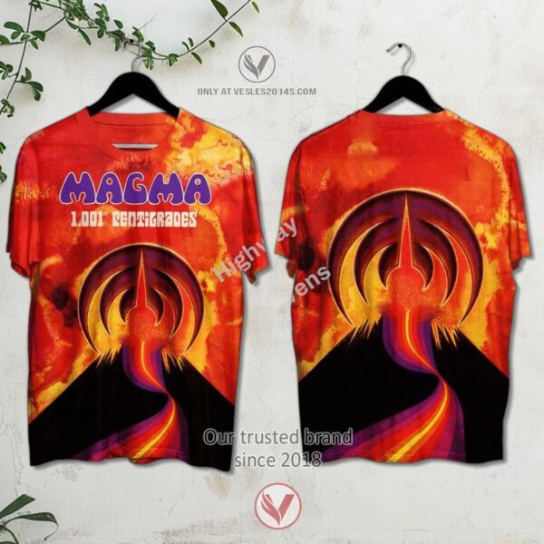 Magma Magma 1001 Centigrades Album 3D Shirt – LIMITED EDITION