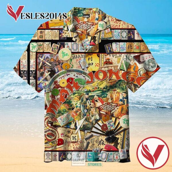 Mah Jongg Masters Casual Hawaiian Shirt, Best Gifts For Summer Vesles2014S 2
