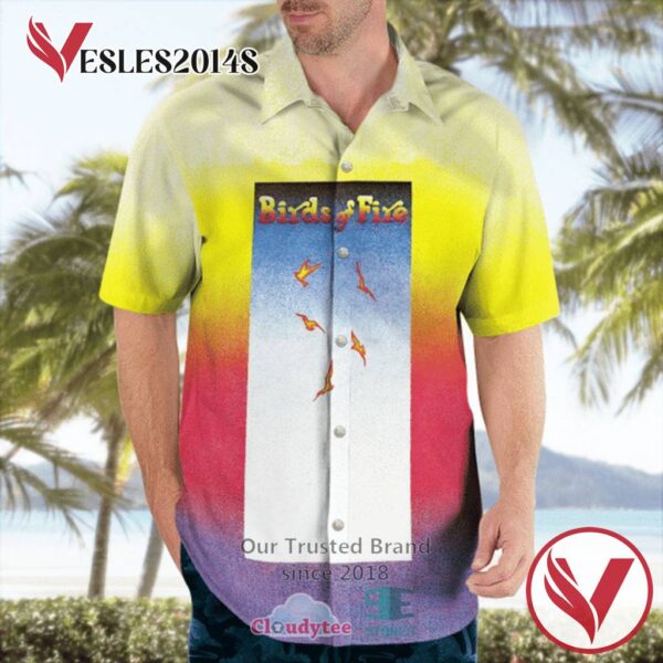 Mahavishnu Orchestra Birds Of Fire 1973 Casual Hawaiian Shirt, Best Gifts For Summer Vesles2014S 3