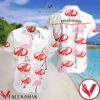Mahindra & Mahindra Flamingo Hawaiian Shirt And Short, Unique Gifts For Friends - Vesles2014S 1