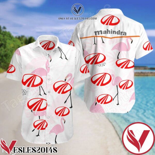 Mahindra & Mahindra Flamingo Hawaiian Shirt And Short, Unique Gifts For Friends - Vesles2014S 1