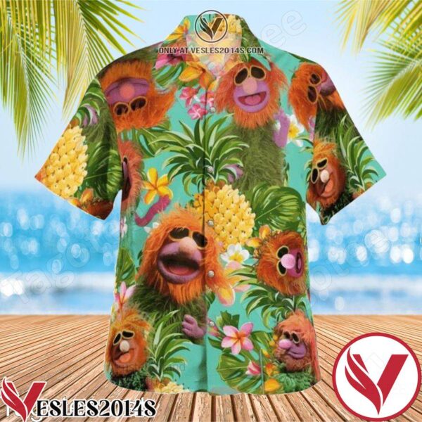 Mahna Mahna The Muppet Tropical Pineapple Hawaiian Shirt, Unique Gifts For Friends - Vesles2014S 1