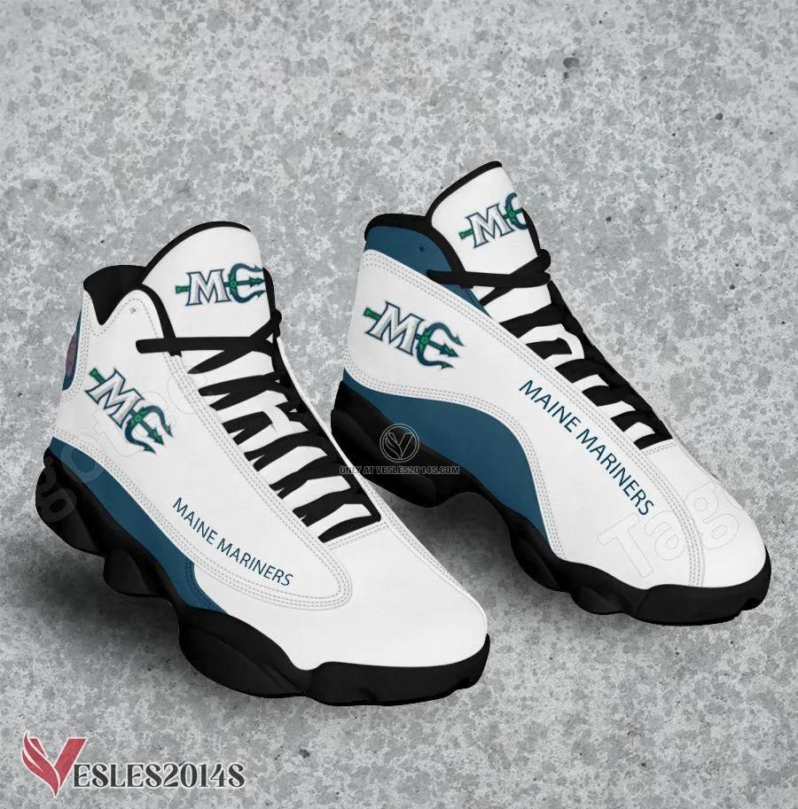 Maine Mariners Club Air Jordan 13 Shoes, Best Sneaker Gifts For Fans - Vesles2014s 1
