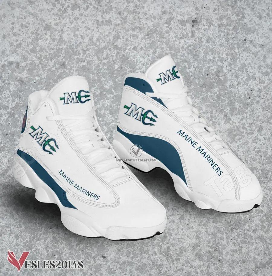 Maine Mariners Club Air Jordan 13 Shoes, Best Sneaker Gifts For Fans - Vesles2014s