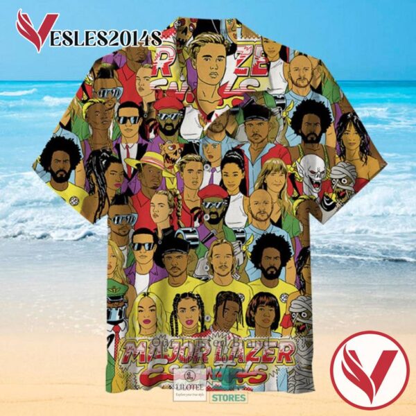 Major Lazer Casual Hawaiian Shirt, Best Gifts For Summer Vesles2014S 3