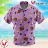 Majora’s Mask Zelda Hawaiian Button Up Shirt, Perfect Gifts For Anime Lovers - Vesles2014S T6o