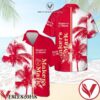 Maker’s Mark Palm Tree White Red Hawaiian Shirt And Short, Unique Gifts For Friends - Vesles2014S 1