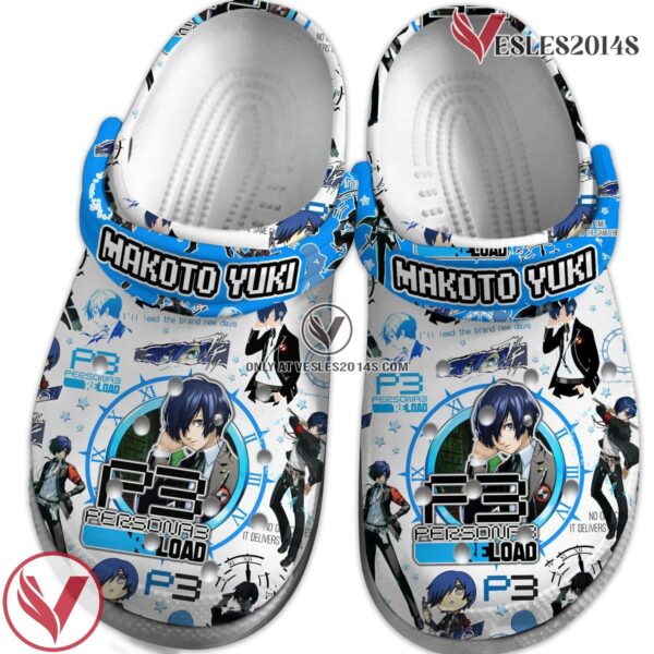 Makoto Yuki Anime Crocs Crocband Clogs Shoes Comfortable For Men Women and Kids, Unique Gift From  Vesles2014S 4