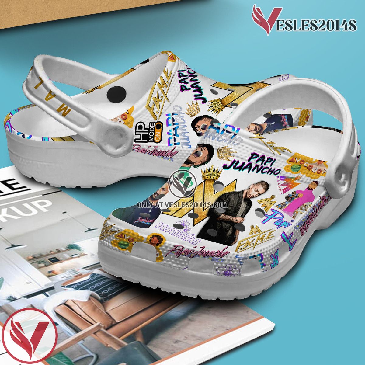 Maluma Singer Music Crocs Crocband Clogs Shoes, Unique Gifts For Fans - Vesles2014S 3