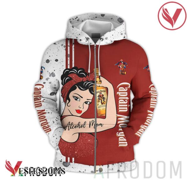 Mama Needs Her Captain Morgan Hoodie & Zip Hoodie - Vesles2014S 2