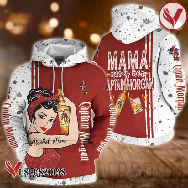 Mama Needs Her Captain Morgan Hoodie & Zip Hoodie - Vesles2014S