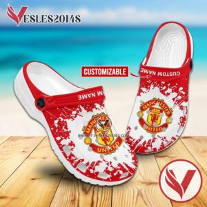 Manchester United Custom Crocs Shoes For Men And Women, Unique Clogs Shoes For Fans - Vesles2014S