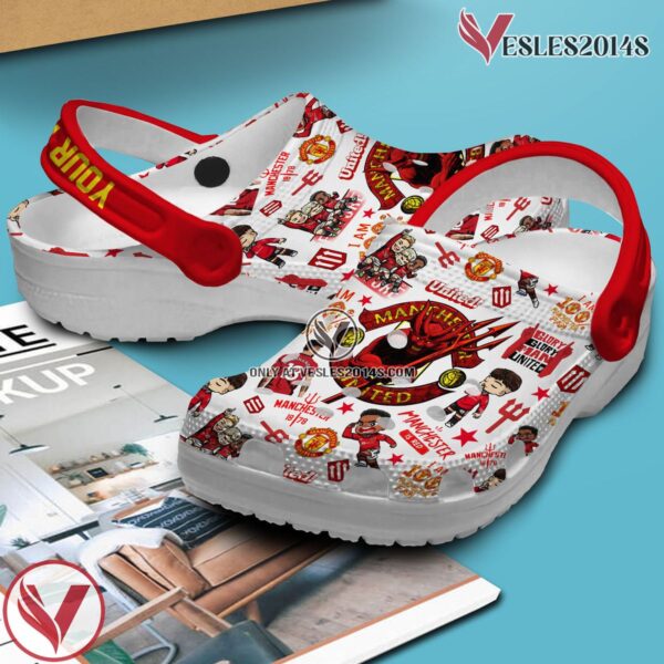 Manchester United Football Club Crocs Crocband Clogs Shoes Comfortable For Men Women and Kids, Unique Gift From  Vesles2014S 3