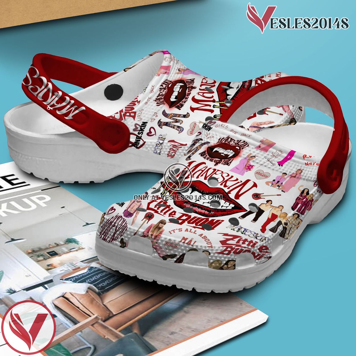 Maneskin Music Crocs Crocband Clogs Shoes, Unique Gifts For Fans Style 1 - Vesles2014S 3