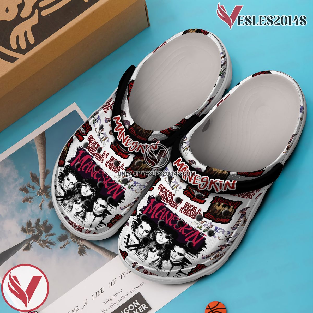 Maneskin Music Crocs Crocband Clogs Shoes, Unique Gifts For Fans Style 2 - Vesles2014S 2