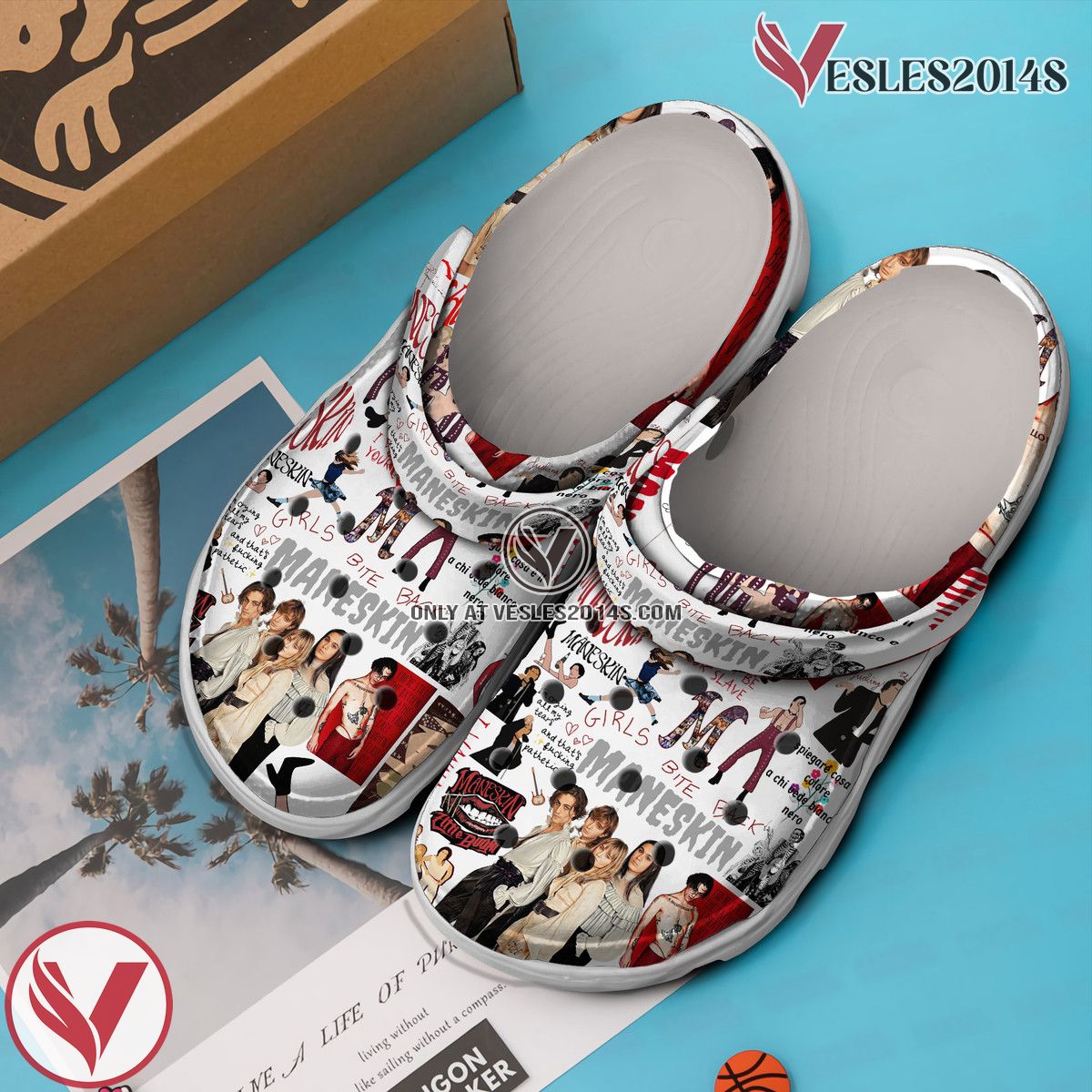 Maneskin Music Crocs Crocband Clogs Shoes, Unique Gifts For Fans - Vesles2014S 3