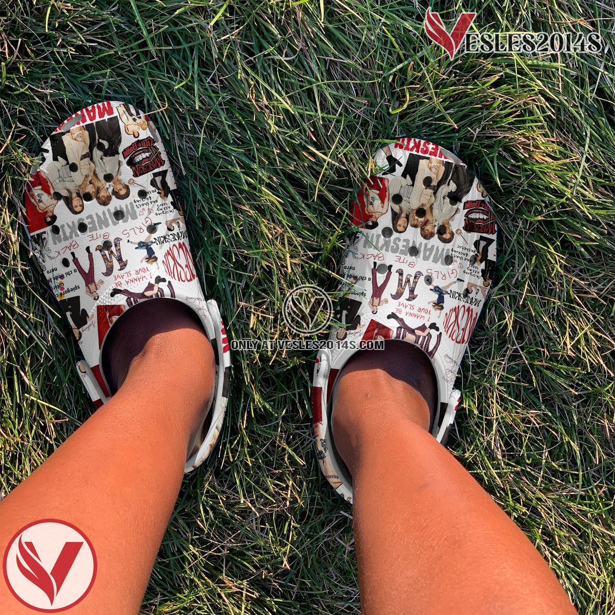 Maneskin Music Crocs Crocband Clogs Shoes, Unique Gifts For Fans - Vesles2014S 4